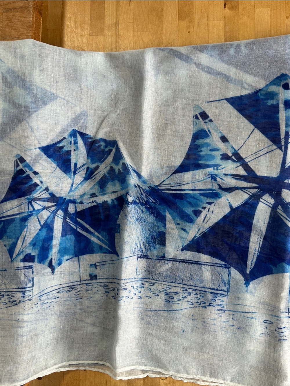 Greek souvenir scarf NWT